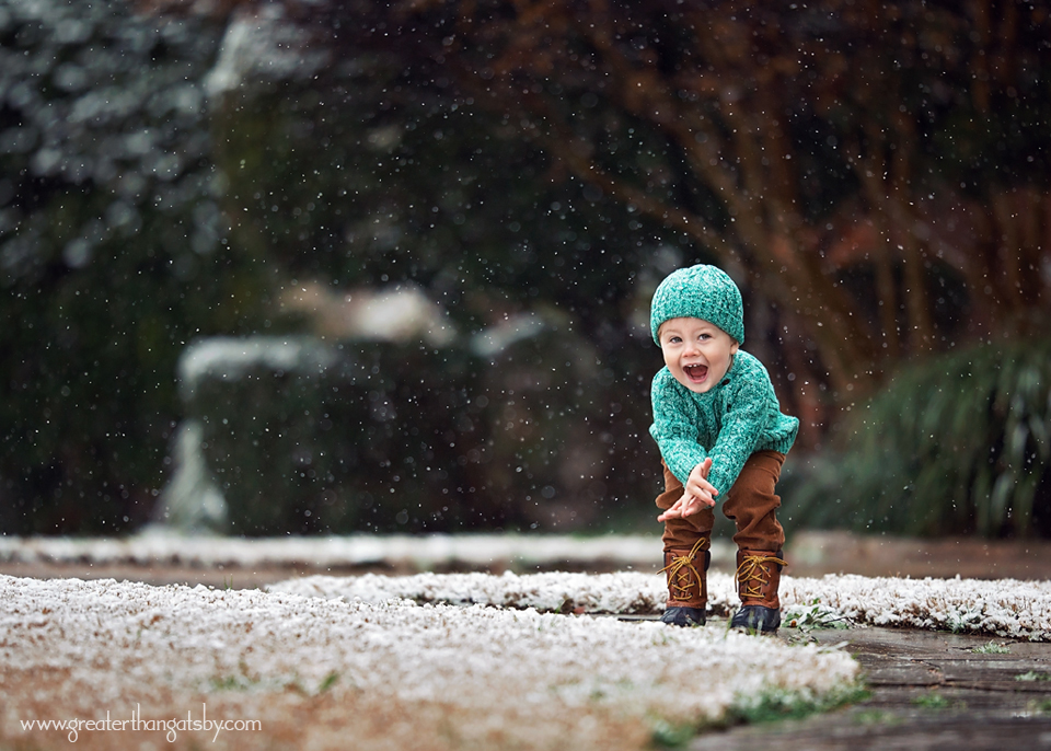 Shooting In The Snow At 200mm