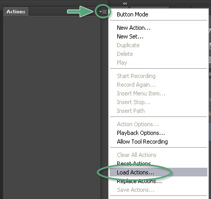 How To Install Photoshop Actions Add Actions To Photoshop