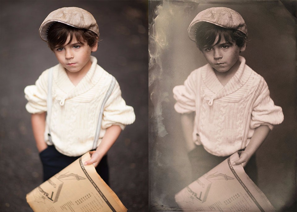 The Wet Plates Collection - Greater Than Gatsby Photoshop Actions