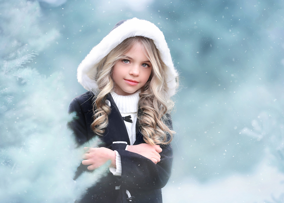 The Innocence Collection - Snow Day Overlays - Greater Than Gatsby Photoshop Actions